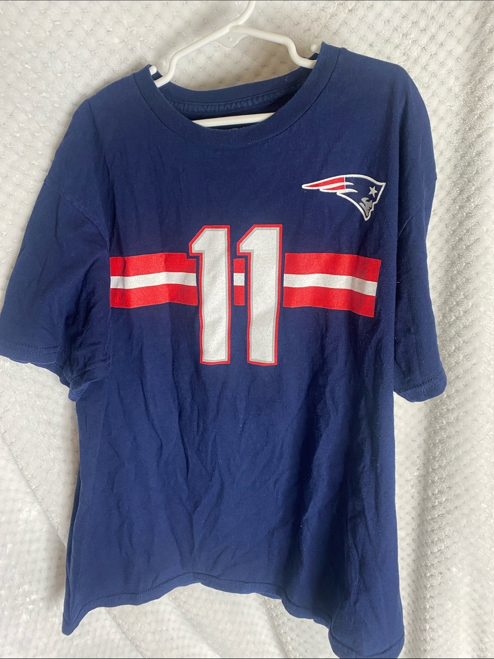 New England Patriots boys T shit number 11 Edelman